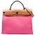 Borsa Hermès Toile Herbag Zip 31 Rosa