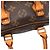 Borsa Louis Vuitton Monogram Mini Speedy HL Marrone - vista 6