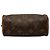 Borsa Louis Vuitton Monogram Mini Speedy HL Marrone - vista 3