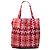 Borsa Red Hermès Bolduc Au Carre Silk Marwari Le Sac Silky Pop Tote Rosso
