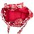 Borsa Red Hermès Bolduc Au Carre Silk Marwari Le Sac Silky Pop Tote Rosso - vista 4