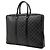 Borsa da Lavoro Louis Vuitton Damier Graphite Porte Documents Voyage PM Nera Nero - vista 2