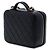 Borsa Vanity Case Satchel Chanel Medium in lambskin nera con placca dorata Nero - vista 2