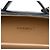 Borsa Vanity Case Satchel Chanel Medium in lambskin nera con placca dorata Nero - vista 5