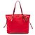 Tote Prada em Tessuto vermelho com acabamento em Saffiano