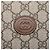 Borsa a tracolla Gucci GG Supreme Interlocking G beige - vista 5