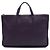 Borsa da lavoro LOEWE Toledo Anagram in pelle viola Porpora