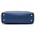 Sac cabas convertible ouvert Prada Saffiano Lux bleu - vue 3
