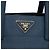 Borsa Tote Satchel Prada Saffiano Soft blu a tre tasche - vista 5