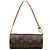 Louis Vuitton Monogram Papillon Pochette Handtasche Braun