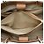 Bamboo Sac Shopper Satchel Gucci Large en cuir de veau marron avec anses en bambou - vue 4