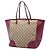 Bolso Tote Bree Gucci de lona GG y piel de becerro beige - vista 2