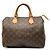Louis Vuitton Monogram Speedy 30 Boston Tasche Braun