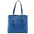 Prada Saffiano Soft Shopping Tote Blau