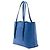 Prada Saffiano Soft Shopping Tote Blau - Ansicht 2