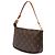 Bolso de hombro Louis Vuitton Monogram Pochette Accessoires Marrón Castaño - vista 2