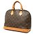 Louis Vuitton Monogram Alma PM Handtasche Braun - Ansicht 2