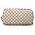 Borsa Tote Louis Vuitton Damier Azur Neverfull MM bianca Bianco - vista 3