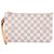 Pouch Louis Vuitton Damier Azur Neverfull MM bianca Bianco