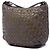 Bolso bandolera Bottega Veneta de napa y charol Intrecciato marrón Castaño - vista 2