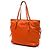 Prada Tessuto Tote mit Saffiano-Besatz Orange - Ansicht 2