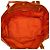 Prada Tessuto Tote mit Saffiano-Besatz Orange - Ansicht 4