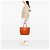 Prada Tessuto Tote mit Saffiano-Besatz Orange - Ansicht 5