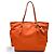 Prada Tessuto Tote mit Saffiano-Besatz Orange - Ansicht 6