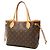 Louis Vuitton Monogram Neverfull PM Tragetasche Braun - Ansicht 2