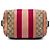 Borsa Satchel Gucci Small GG Canvas Web Beige - vista 3