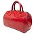 Louis Vuitton Monogram Vernis Montana Handtasche rot - Ansicht 2