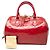 Louis Vuitton Monogram Vernis Montana Handtasche rot - Ansicht 7