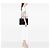 Borsa Chanel Large Trendy CC Top Handle Flap Satchel in pelle di agnello blu - vista 7