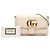Borsa a tracolla Arli Small in pelle bianca Gucci Bianco - vista 7