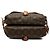 Borsa crossbody Louis Vuitton Monogram Saumur 30 Marrone - vista 3