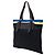 Sac cabas LOEWE Anagram Canvas Noir - vue 2