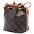Borsa a secchiello Louis Vuitton Monogram Nano Noe Marrone - vista 2