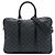 Borsa da lavoro Louis Vuitton Porte Documents Voyage PM Damier Graphite Nero