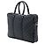 Borsa da lavoro Louis Vuitton Porte Documents Voyage PM Damier Graphite Nero - vista 2