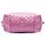Borsa Gucci Metallic Guccissima Heart Bit rosa - vista 3
