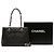 Borsa Grand Shopping Tote Chanel Caviar Nera Nero - vista 7