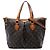 Bolso Satchel Louis Vuitton Monogram Palermo PM Marrón Castaño