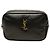 Autre Marque Pouch Calypso Saint Laurent in pelle d'agnello matelassé nera Nero