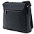 Borsa a tracolla Louis Vuitton District MM Damier Graphite Nera Nero - vista 2