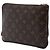 Borsa a Clutch Louis Vuitton Monogram Etui Voyageur PM Marrone - vista 2
