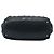 Bolso Bowling Chanel Chic Quilt de piel de becerro iridiscente acolchada negra Negro - vista 3