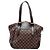 Borsa a tracolla Louis Vuitton Damier Ebene Verona MM Marrone