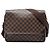 Borsa a tracolla Louis Vuitton Damier Ebene Shelton MM Marrone