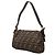 Fendi Zucca Canvas Baguette Schultertasche Braun - Ansicht 2