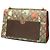 Padlock Borsa a tracolla Gucci Medium GG Supreme Tian con lucchetto beige - vista 2